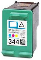 HP No 344 Colour Ink Cartridge C9363Ee 18ml Remanufactured - Free UK Delivery